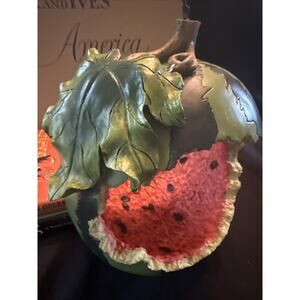 Watermelon birdfeeder Very detailed & heavy. BirdFeeder, Birdbath, Hummingbird